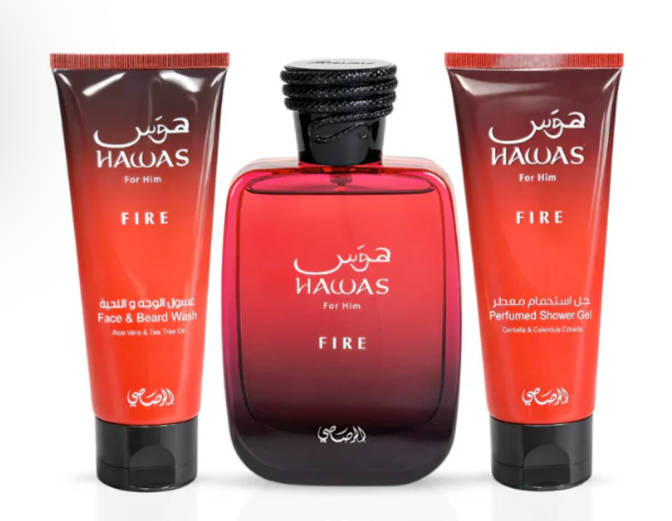 Rasasi Hawas Fire 3pcs Set EDP
