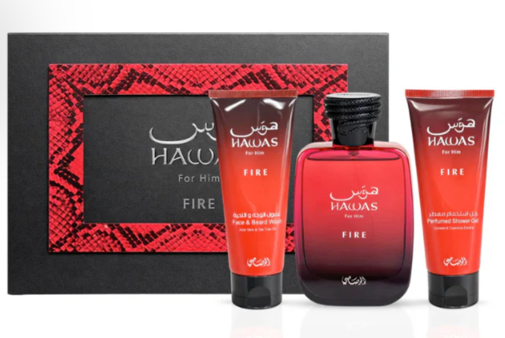 Rasasi Hawas Fire 3pcs Set EDP