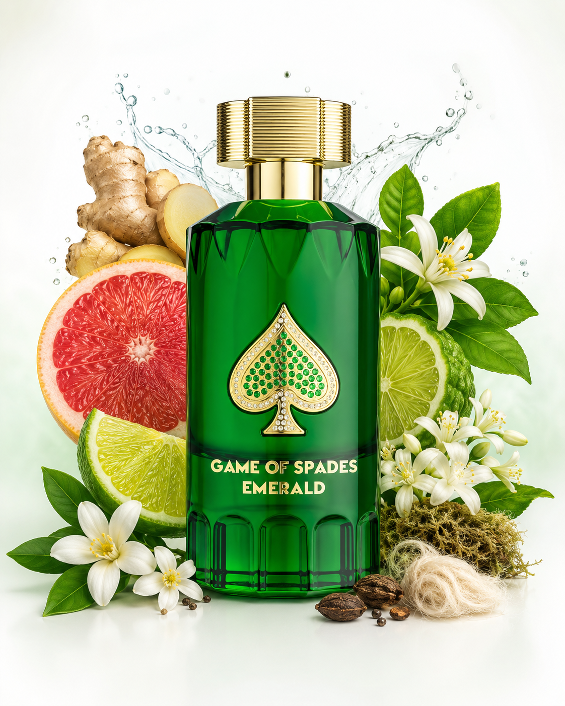 Jo Milano Game Of Spades Emerald U 3.0oz